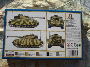 Italeri 7007  Panzer Kpfw.IV tank